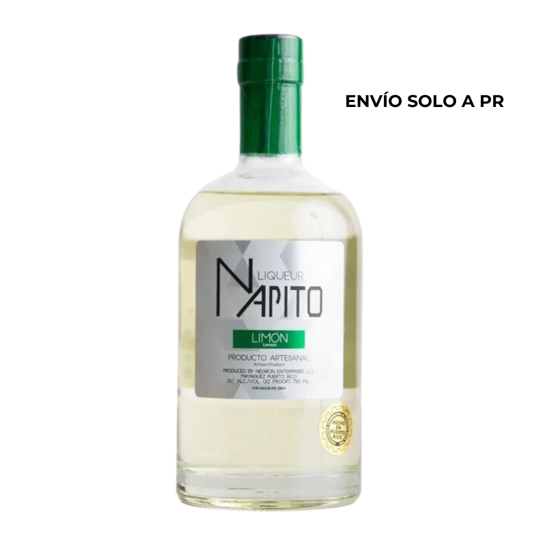 Napito Liquer Limon 750ml (Shipping only to PR)