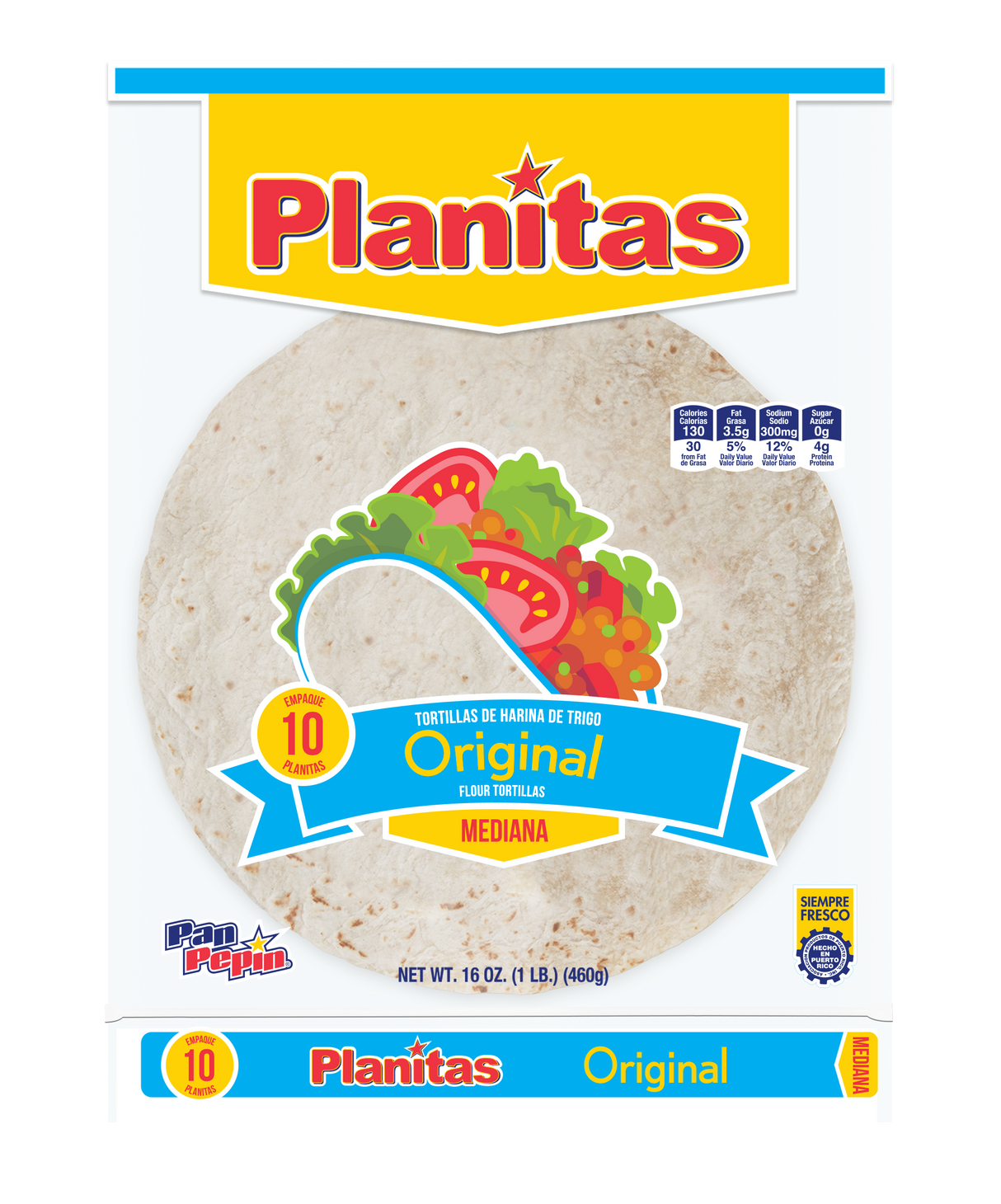 Original Pepin Medium Tortillas 16oz