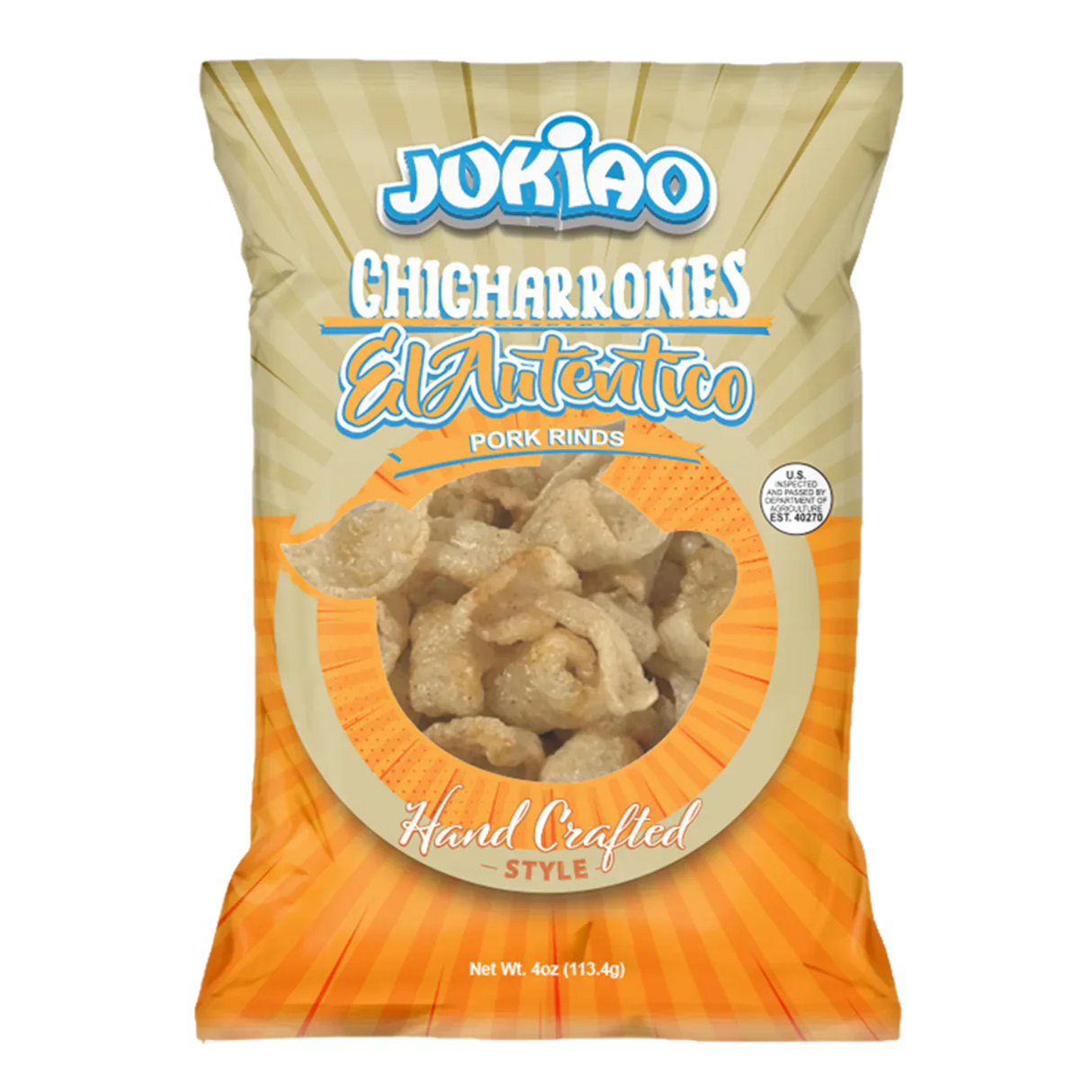 Jukiao Chicharrón El Auténtico 4oz