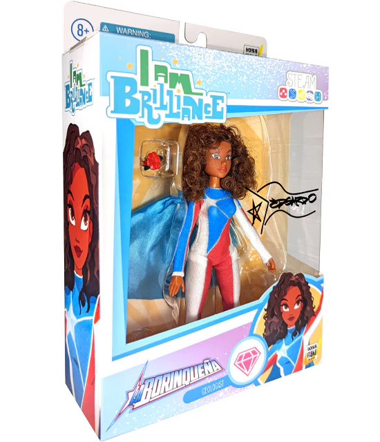 La Borinqueña Original Bandera Cover Issue #1 Graphic Novel Art: Rags Morales & Emilio López