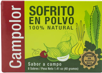 Sofrito Campolor en polvo 8/40gm