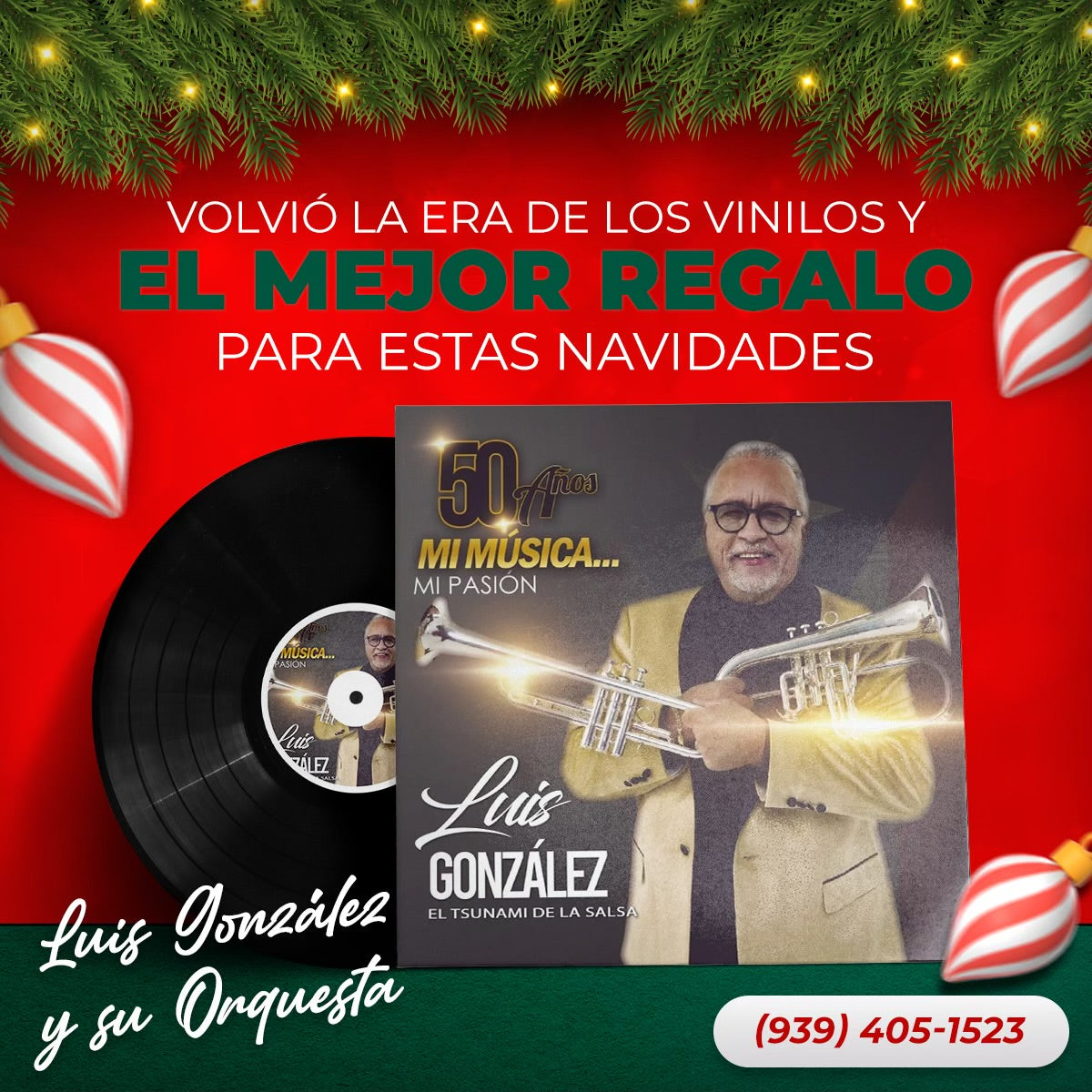 Luis Gonzalez y su Orquesta - Bundle CD y Vinilo