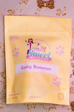 Going Bananas Treats - My Sweet Pet Cookies (3.5oz)