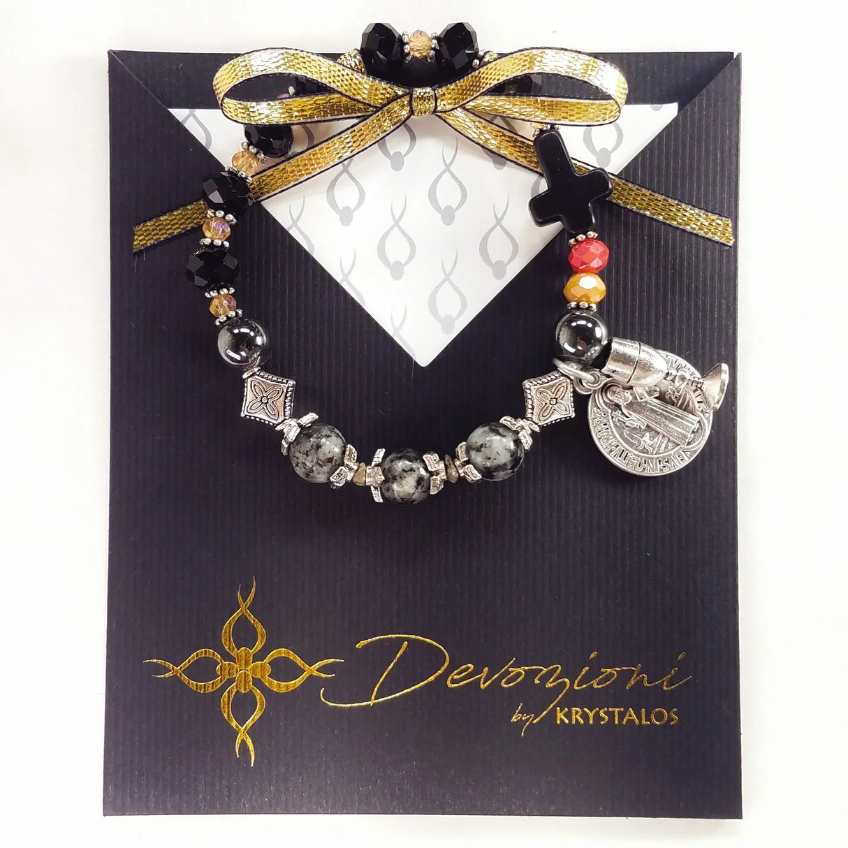 San Benito - Brazalete Rosario DEVOZIONI (BUILD TO ORDER)