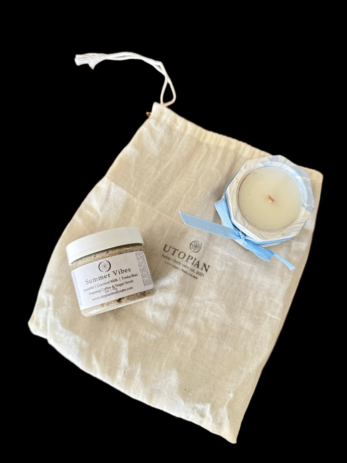 Utopian Travel Pack (Candle and Scrub)