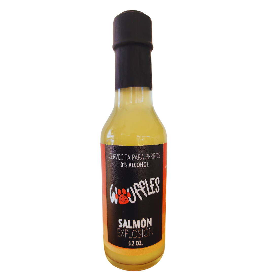 Wouffles Salmon Explotion (Salmon, Batata y Celery) 5.2oz
