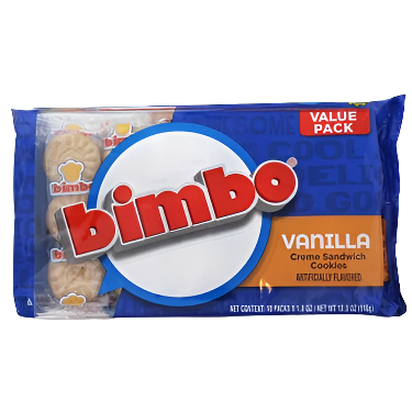 Bimbo Vanilla Cookies 18oz